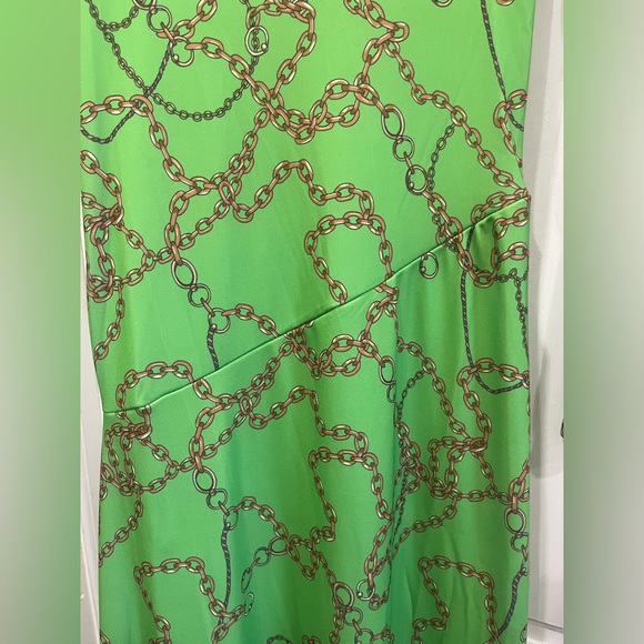 MANGO • Chain Print Dress - Picture 12 of 14